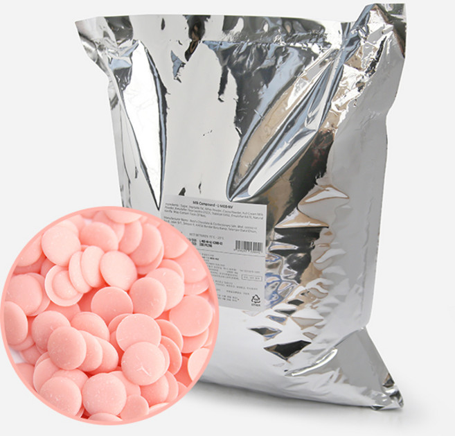 [썬데이베이커리] Beryls 버릴스 코팅 초콜릿 코인 딸기 대용량 5kg 업소용 제과용, 1개