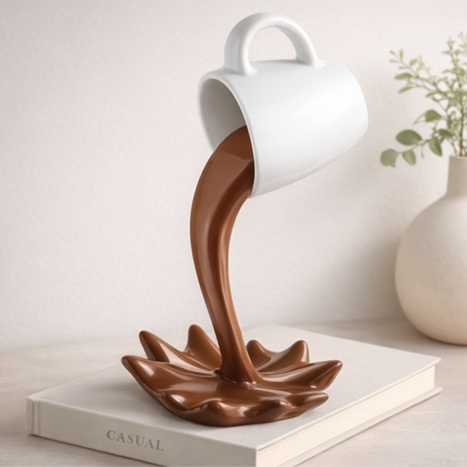 모드니쓰 카페인테리어 소품 오브제, 브라운