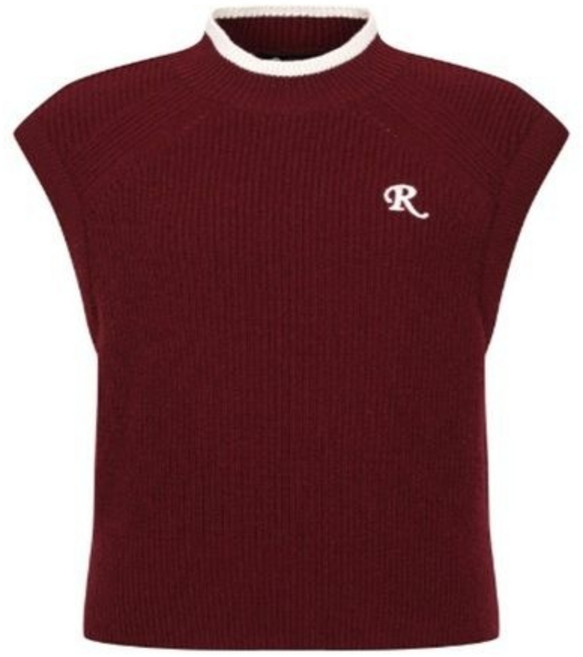 [국내백화점] 레노마 골프 여성 모크넥 등판 자수 니트 베스트 RWSVO7205-420