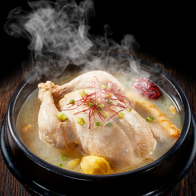 전주한옥 프리미엄 웅추닭 명품 삼계탕, 1개, 1kg