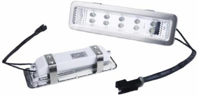 가전 부품 LED 냉광 레인지 후드 부품 DV12 1.5W 120X33mm 1 개, 한개옵션0, 1개