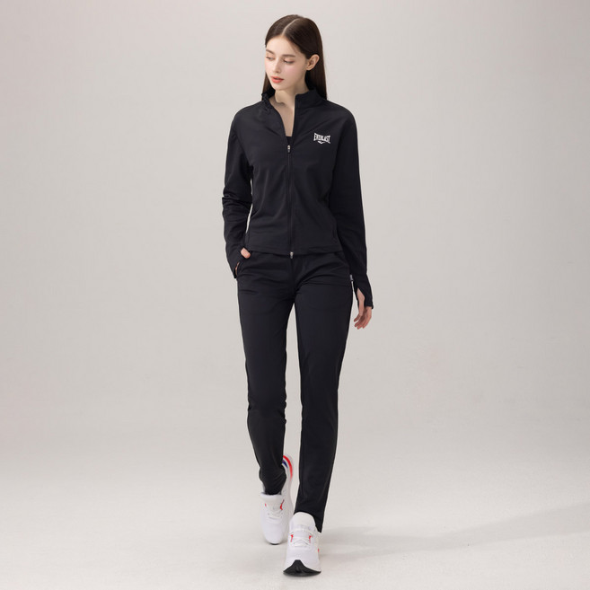 에버라스트 여성 러닝복 상하세트 러닝자켓 + 슬림핏 팬츠