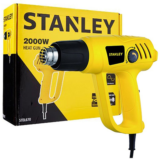스탠리 STEL670 열풍기 핫건 히팅건/GHG500-2/수축튜브 썬팅 동파, 1개