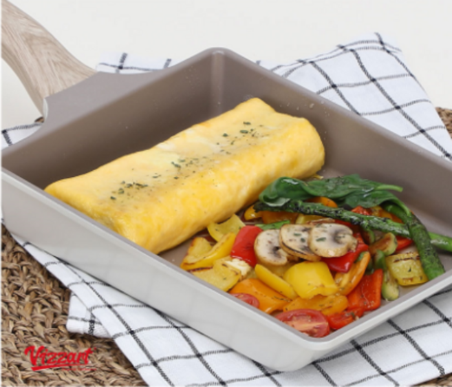 비자트 인덕션 네오센스 계란말이팬 (대) 17x23cm