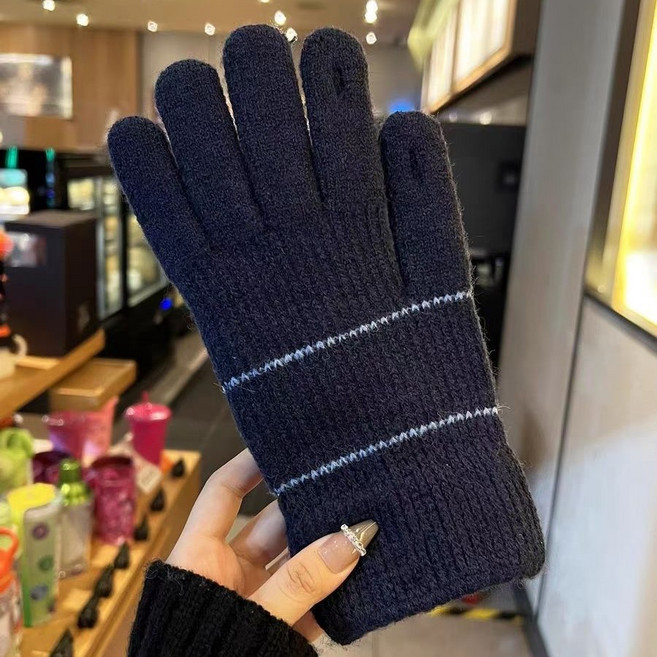 띵크홈 따뜻한 겨울 스마트폰 터치 니트 장갑