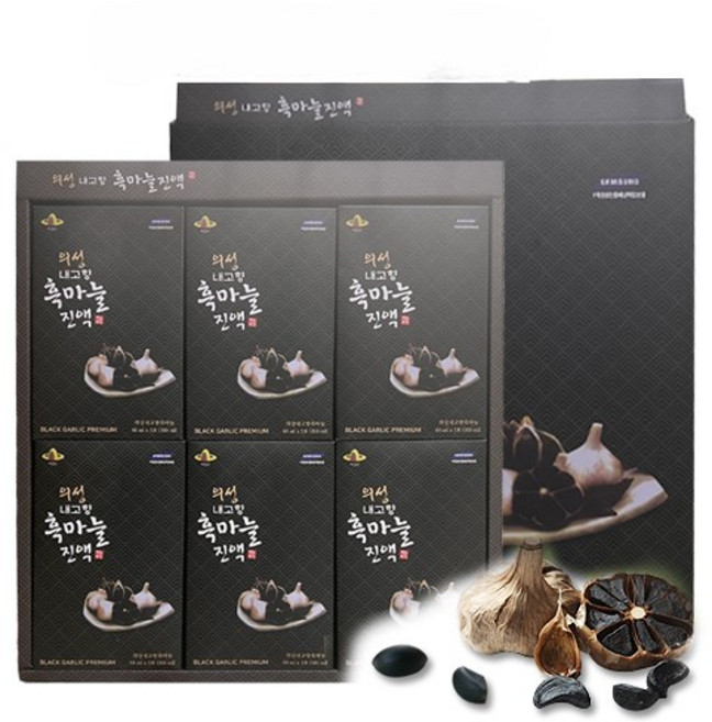 의성정품 발효 흑마늘 진액, 30포, 60ml