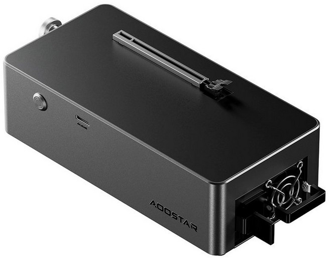 AOOSTAR AG02 eGPU독 오큐링크 USB4 파워서플라이 외장 그래픽 카드 확장 도크 독, AG01-단일 OCulink 선x3