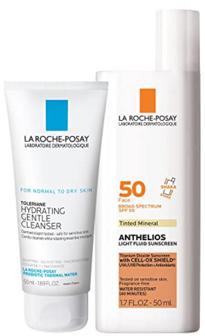 라로슈포제 안뗄리오스 톤업 썬크림 파운데이션 자외선 차단제 SPF 50 민감성피부, 1개, 50ml