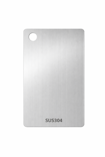 루이쉘 SUS 304 양면 위생 스텐 도마, 1개, 실버