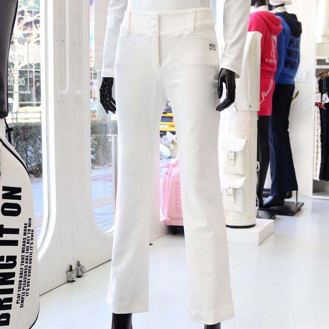 파사디/오비밴드 부츠컷팬츠/P24FSL505XHY/파사디골프/여성골프웨어/골프바지/나팔바지/파사디수영점