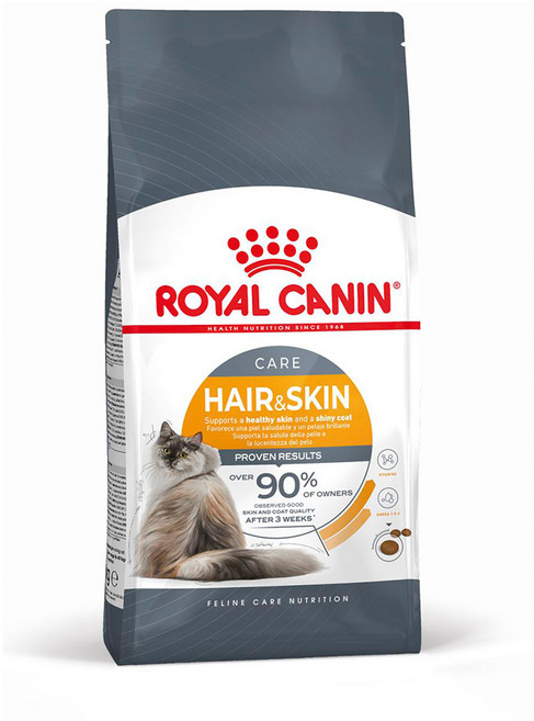 로얄캐닌 헤어 앤 스킨케어 고양이 사료, 피부/털개선, 4kg, 1개