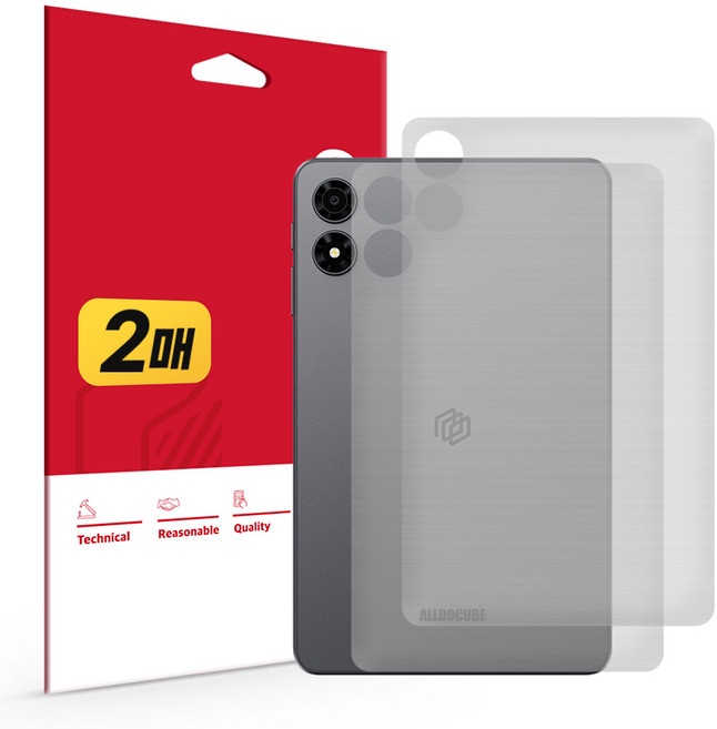 올도큐브 iPlay70 mini Pro 무광 후면 외부보호필름 2매, 단품