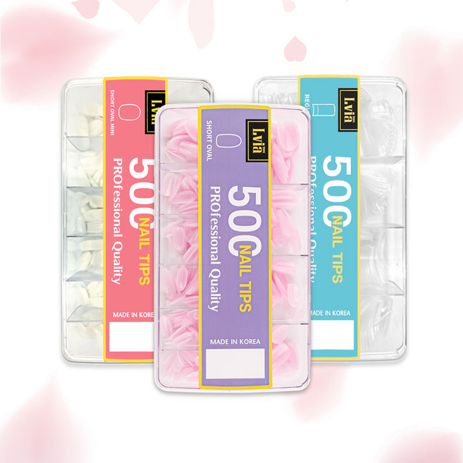 국산 연장 네일팁 리필팁 네추럴 클리어 500팁 인조손톱 미니 숏오발 오발 패디 C커브 레귤러 스퀘어 풀팁, 숏오발미니500팁, 네추럴(불투명), 1개