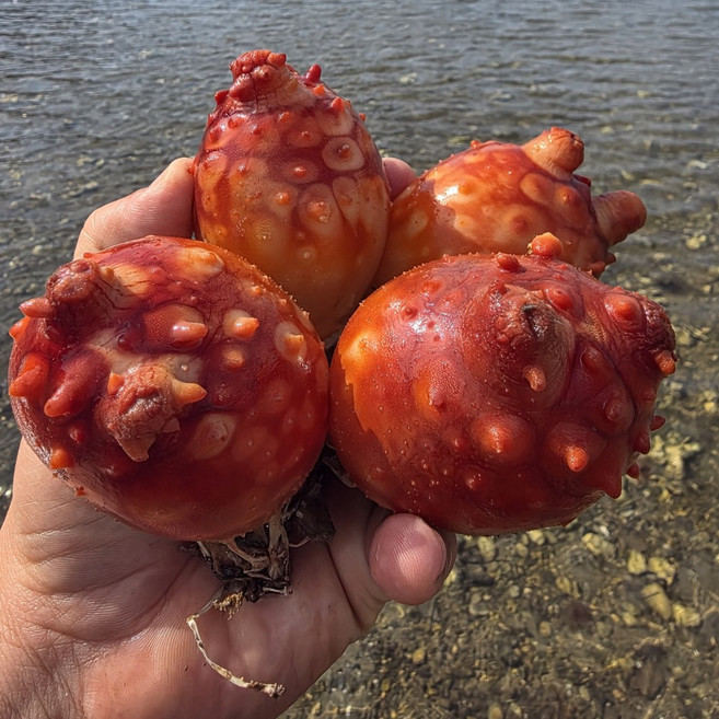 국내산 멍게 통영멍게, 1개, 특품멍게 1kg(5~9미)