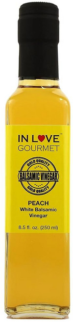 In Love Gourmet 이태리 전통 오가닉 피치 화이트 발사믹 식초 250ml 1개