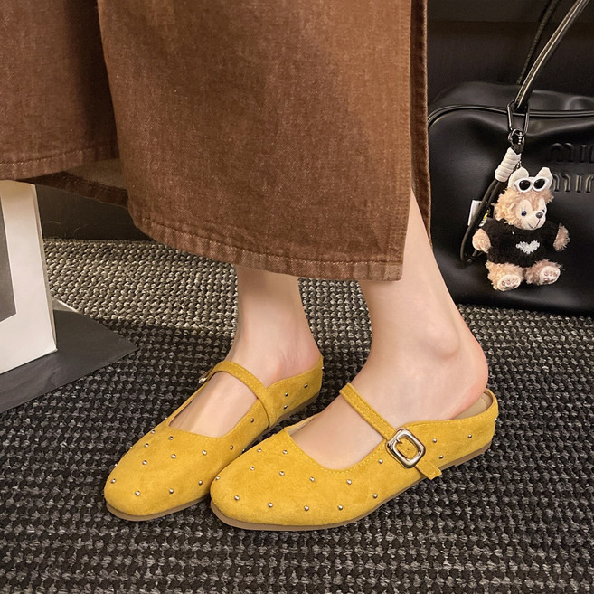 DANGZ 여성 스니커즈 뮬 블로퍼 슬립온 운동화 A33