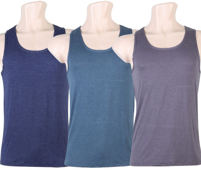 BFL 남성용 텐셀 컴포트 민소매 런닝 3종세트