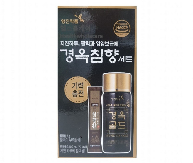 영진 경옥침향 경옥골드 침향환 인삼, 100ml