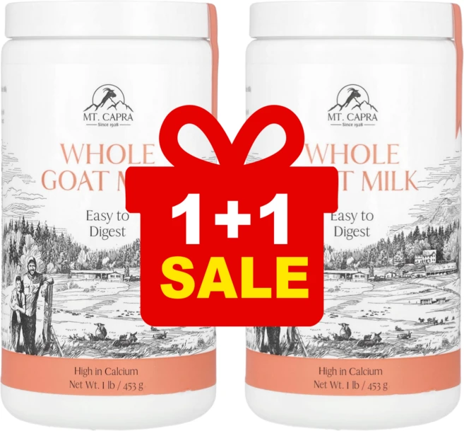 MT CAPRA 산양유 Goat Milk 분유 파우더 커피크리머 453gX2 32일분 칼슘 칼륨 비타민A 철분 단백질, 2개, 453g - 쿠팡