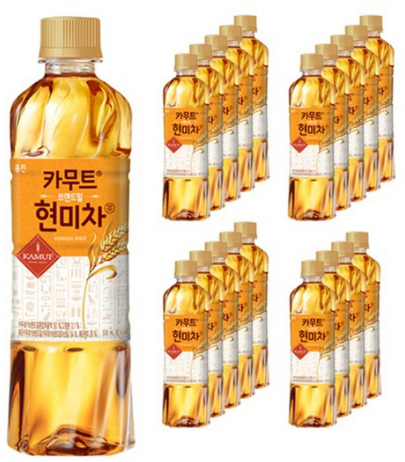 웅진 카무트 현미차, 500ml, 20개