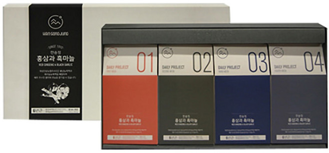 한송정[개성인삼농협] 홍삼과 흑마늘 50mlX28포 (8804594087292), 50ml