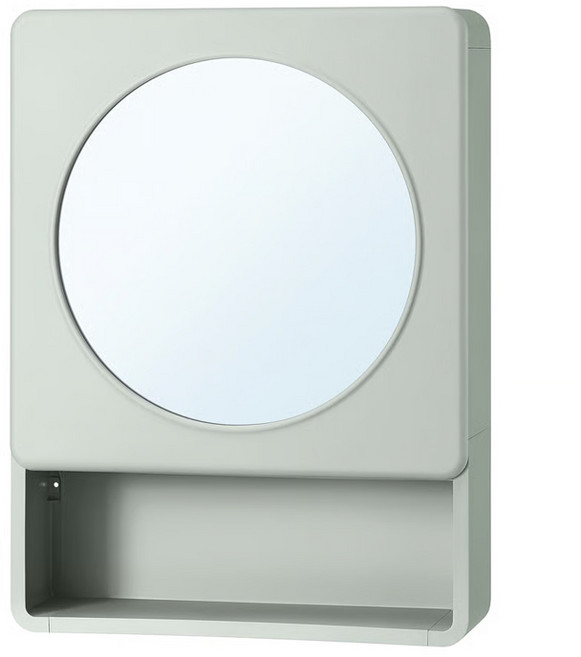 이케아 IVOSJON 단문형 거울 수납장/벽걸이장, 상세페이지 참조