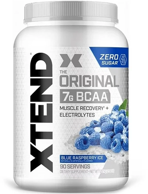엑스텐드 더 오리지널 7G BCAA 파우더 머슬 리커버리 + 엘렉트롤리츠 블루 라즈베리 아이스, 1.215kg, 1개 - 쿠팡