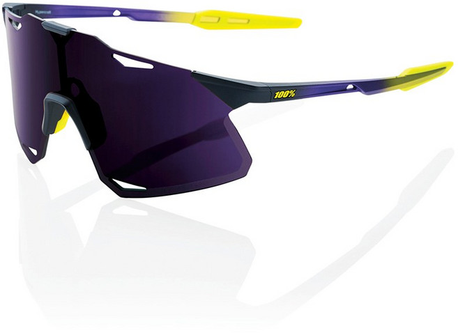 100% 하이퍼크래프트 XS 매트 메탈릭디지털 브라이트 다크퍼플 렌즈 60002-00006, 1개