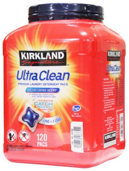 커클랜드시그니춰 울트라클린 캡슐세제, 120개입, 1개