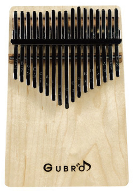 구브로 칼림바 17음계 플레이트 칼림바 메이플 코아 월넛 GPK17, GPK02 - 메이플, 1개