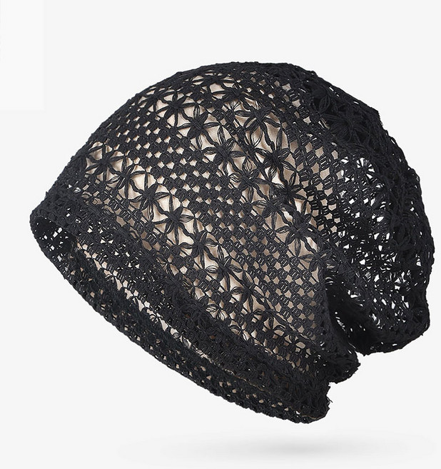 여성 비니 모자 여름 망사 벙거지 모자