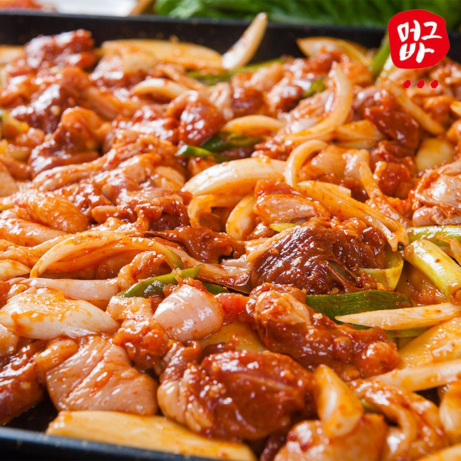 머그바 양념 오리주물럭 500g 오리불고기 오리고기, 2개