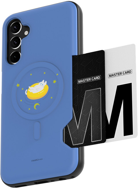 별다섯 자석 맥세이프 카드 케이스 2장 수납 타이니테일즈