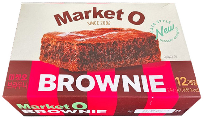 오리온 마켓오 브라우니 240g x16, 16개