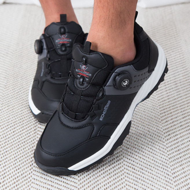 에코로바 남성 다이얼 골프화 스파이크리스 남자 쿠션 신발 보아 운동화 ER-0F25