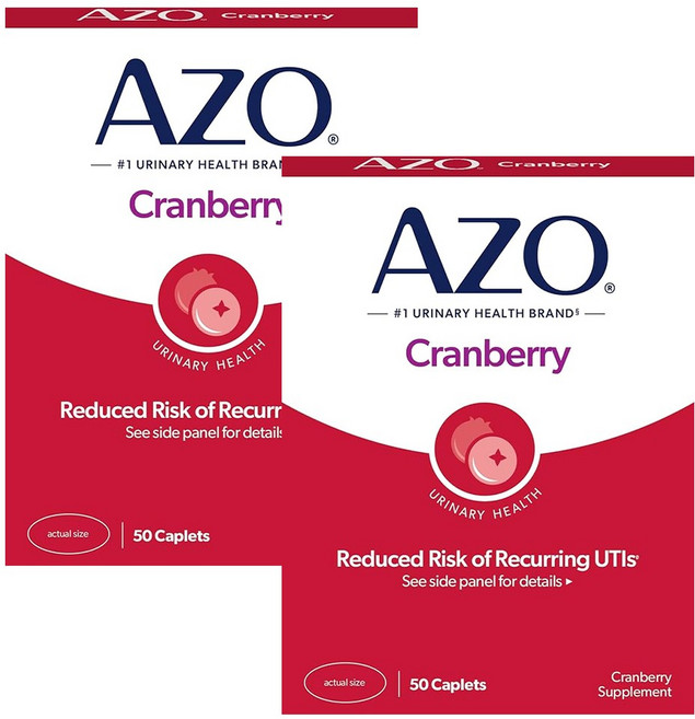 Azo 아조 크랜베리, 50정, 2개, 50정