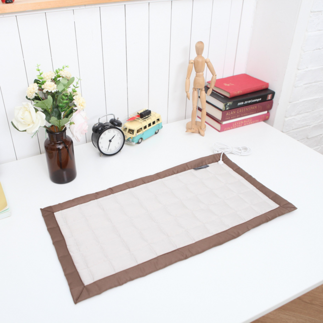 안전저항 빅다용도 어싱패드 은사35%+면 - 땀 촉감 전자파차단 어싱매트-쉴드그린 실내맨발걷기