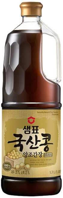 샘표 국산콩 양조간장1.7L, 1.7L, 1개