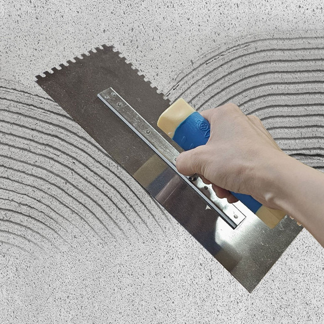 [비앤티] 타일고대 압착고대 타일흙손 갈갈이 톱니흙손 본드고대, 1개