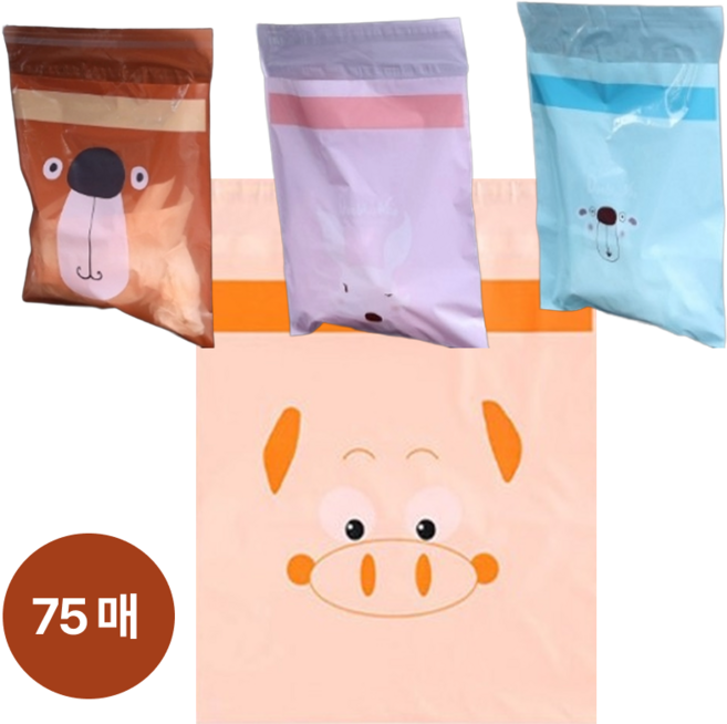 차량용 접착식 부착형 걸이형 일회용 쓰레기봉투/쓰레기통, 5세트, 램덤