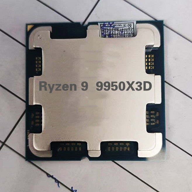 AMD 라이젠 C 9500F/9600X/9700X/7500F/7800X3D/9800X3D/9950X 루즈, R9 9950x3D