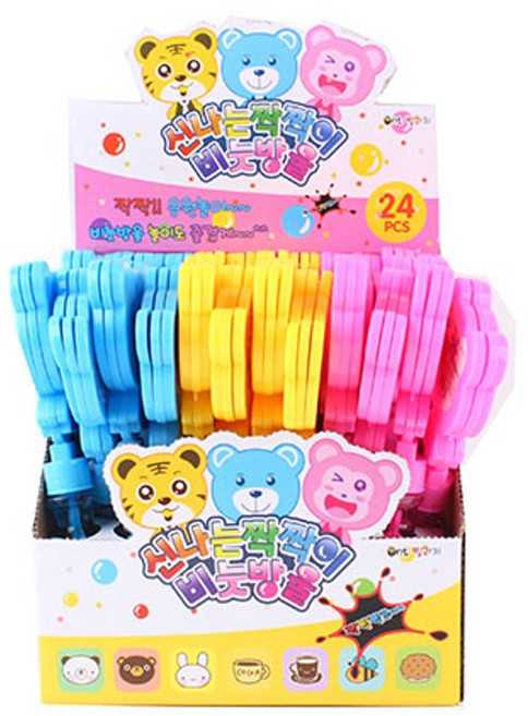 1200 신나는 짝짝이 비눗방울 24개입