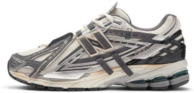 1906A 실버 메탈릭 캐슬락 남녀공용 운동화 M1906AD - 쿠팡