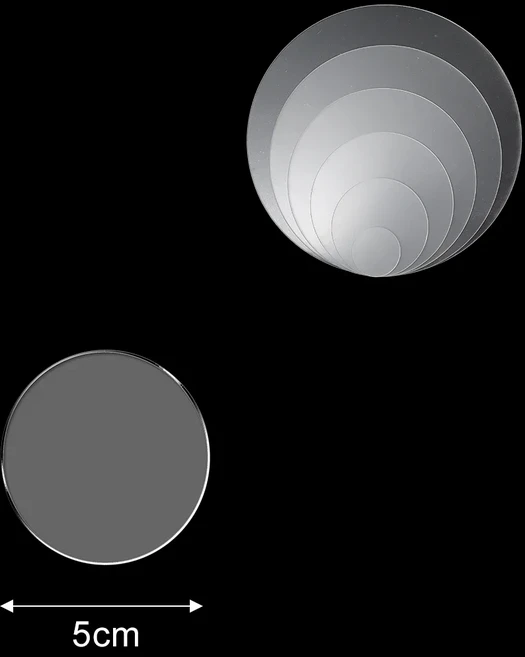 5-30cm 아크릴 케이크 디스크 투명 라운드 기본 플레이트 생일 파티를위한 재사용 가능한 주방 베이킹 장식, 02 5cm