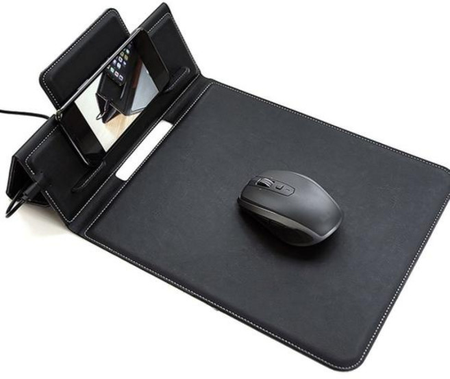 (가봇) 무선 마우스패드 GAVOT-1-1, 블랙, 1개