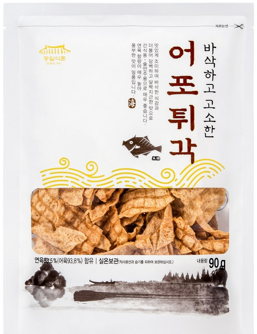 동일식품 본사 어포튀각 빠삭이 꾸이꾸이, 90g, 10개