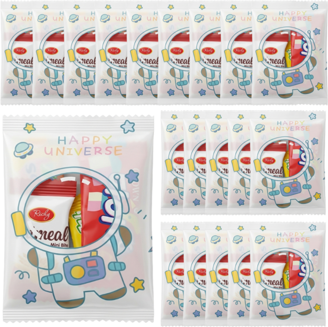 간식 구디백 어린이집 유치원 학교 학원 대용량 생일 선물세트 기업 교회 어린이날 크리스마스 GD07, 20개, 간식꾸러미