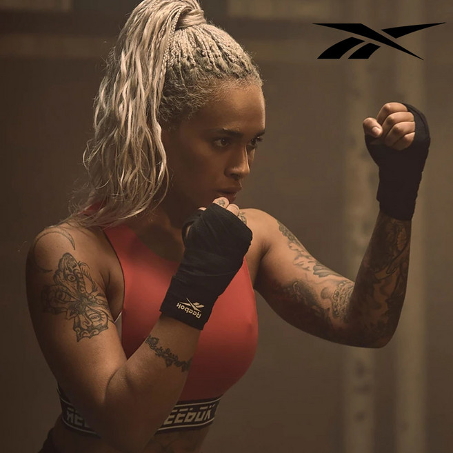 리복 핸드랩 2.5m (RSCB-12005BK), 블랙, 1세트