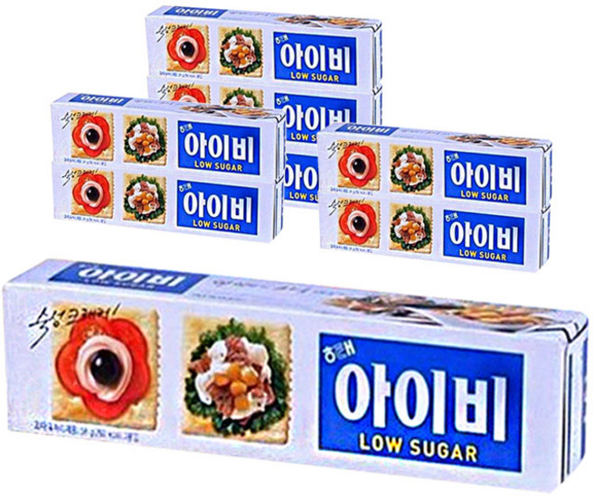 해태제과 아이비, 58g, 8개