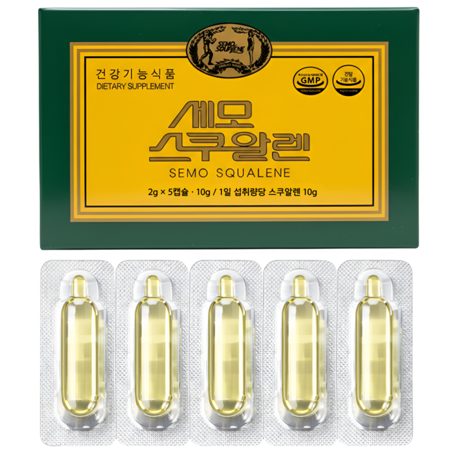 세모스쿠알렌, 1개, 2g